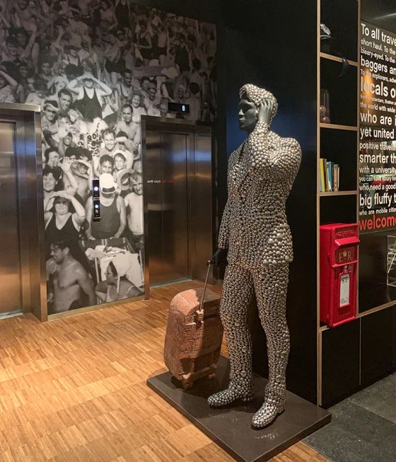 Citizen M, Tower Hill, Reception Lobby